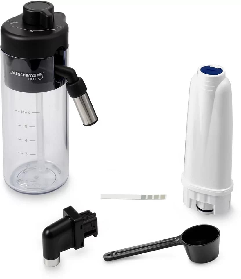 De'Longhi Kaffeevollautomat Magnifica Plus ECAM320.60.B - 15 Rezepte, LatteCrema Milchsystem, 3,5" Touch-Farbdisplay, Extra Shot Funktion, automatische Reinigung - Thumbnail 3