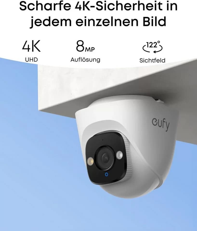 eufy Security IP-Überwachungskamera PoE NVR Security System E40, 4× 4K 8MP Kameras (1-tlg., KI-Erkennung, KI-gestützter Fernzugriff, lokale KI) - Thumbnail 2