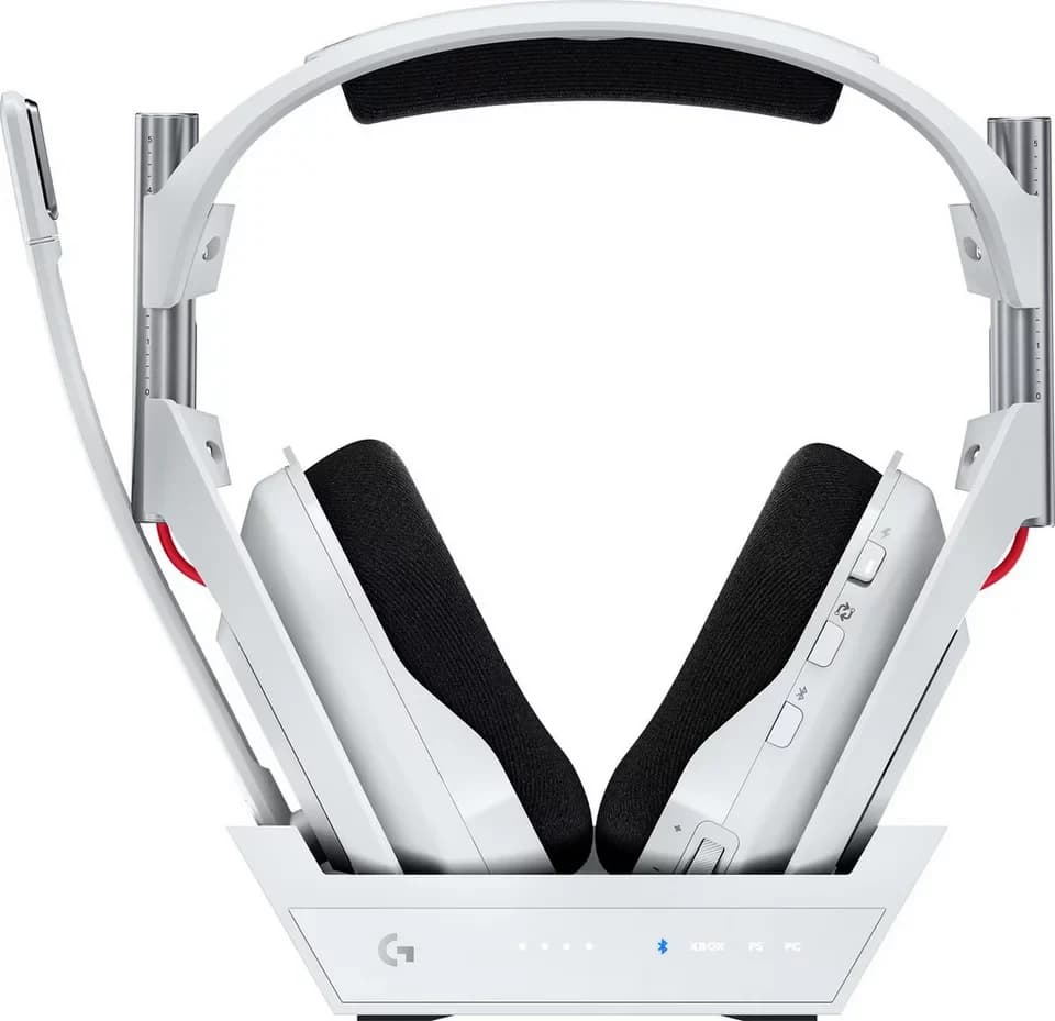 Logitech G Astro A50 LIGHTSPEED PS5 Xbox PC Kopfhörer Gaming-Headset (Bluetooth, Lautstärkeregelung, Stummschaltung, PLAYSYNC, Batteriestatusanzeige, Bluetooth, LIGHTSPEED Wireless, PLAYSYNC, Basis Station, Dolby Atmos) - Thumbnail 2