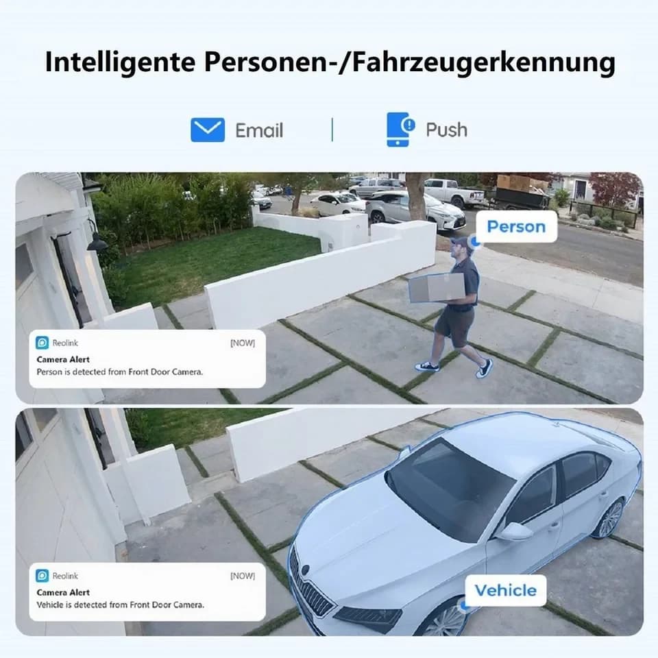 Reolink Überwachungskamera RLC-820A 4K UHD PoE (Außenbereich, 1-tlg., Personen-/Autoerkennung, 8MP, IP66 Wasserfest, Audio Aufnahme) - Thumbnail 5