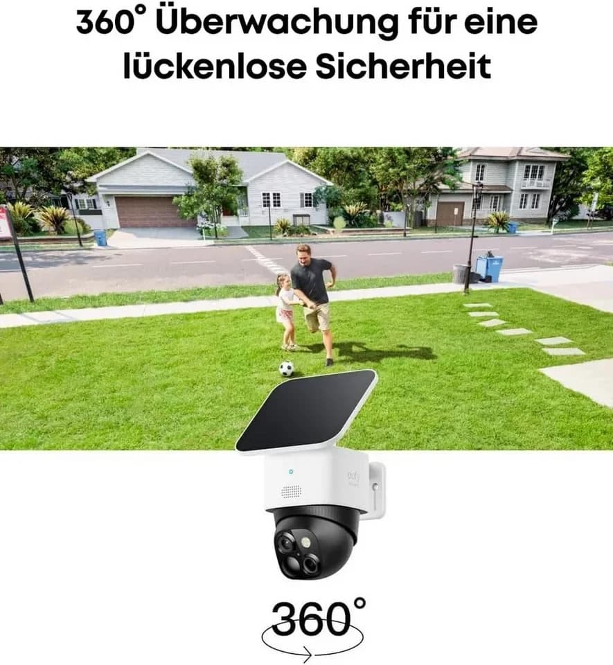 eufy Security Überwachungskamera eufy Security SoloCam 2+1 (Außenbereich, 2-tlg., 2-Kamera-Set, PTZ-Technologie) - Thumbnail 4