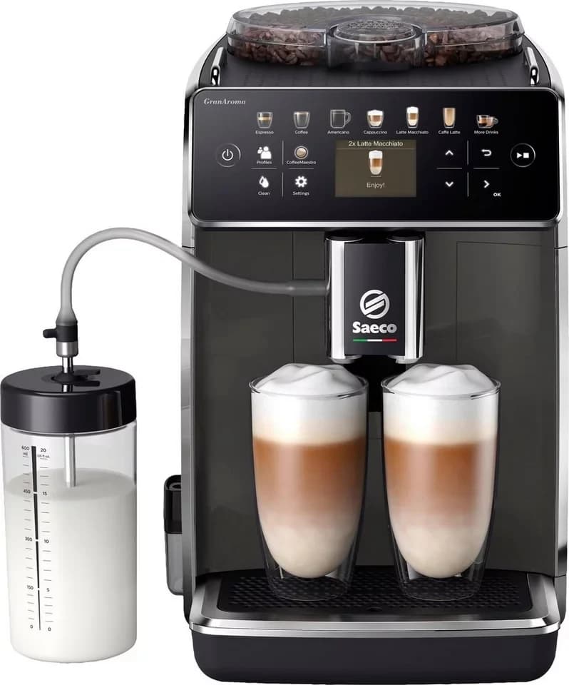 Saeco Kaffeevollautomat SM6580/50 GranAroma, 14 Kaffeespezialitäten, 4 Benutzerprofilen und TFT Display - Thumbnail 9