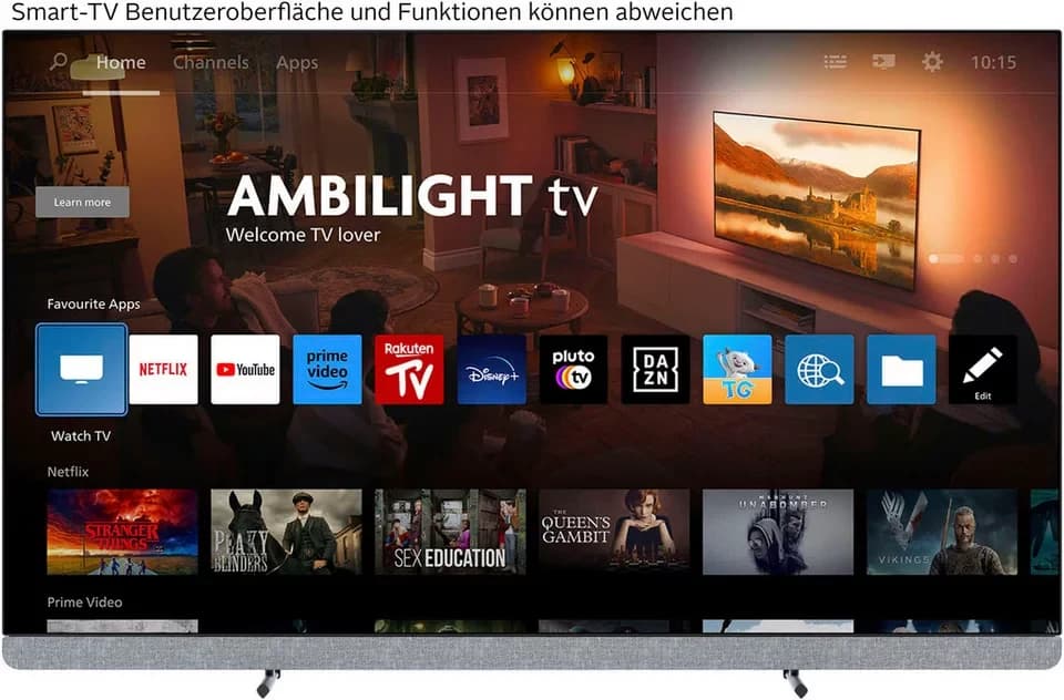 Philips 65OLED910/12 OLED-Fernseher (164 cm/65 Zoll, 4K Ultra HD, Smart-TV, Google TV) - Thumbnail 2