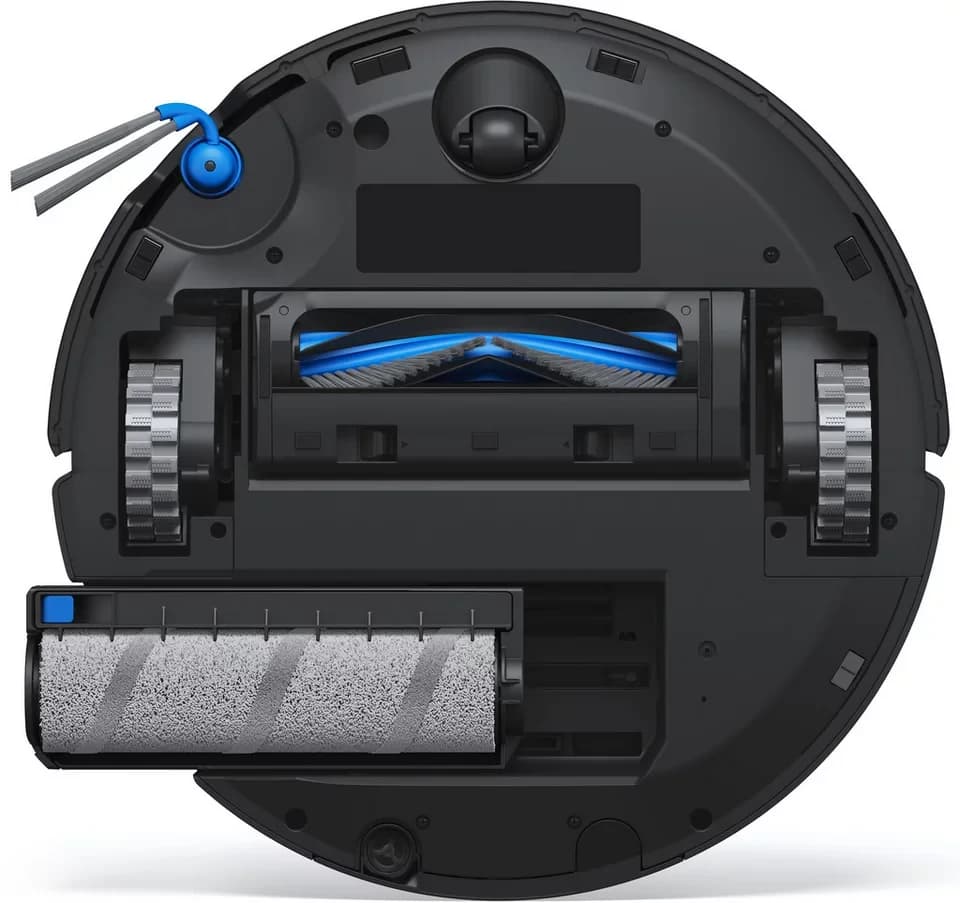ECOVACS Nass-Trocken-Saugroboter DEEBOT T80S OMNI (Black), OZMO ROLLER 2.0 Wischtechnologie, 80 W, mit Beutel, 24.800 Pa Saugleistung, Triple Lift 10 mm - Thumbnail 6
