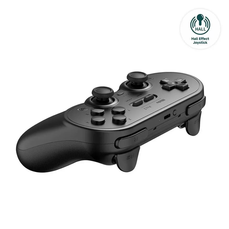 8bitdo Pro 2 Bluetooth Gamepad für Switch, PC, Android, Apple iOS, Windows Gaming-Controller - Thumbnail 3