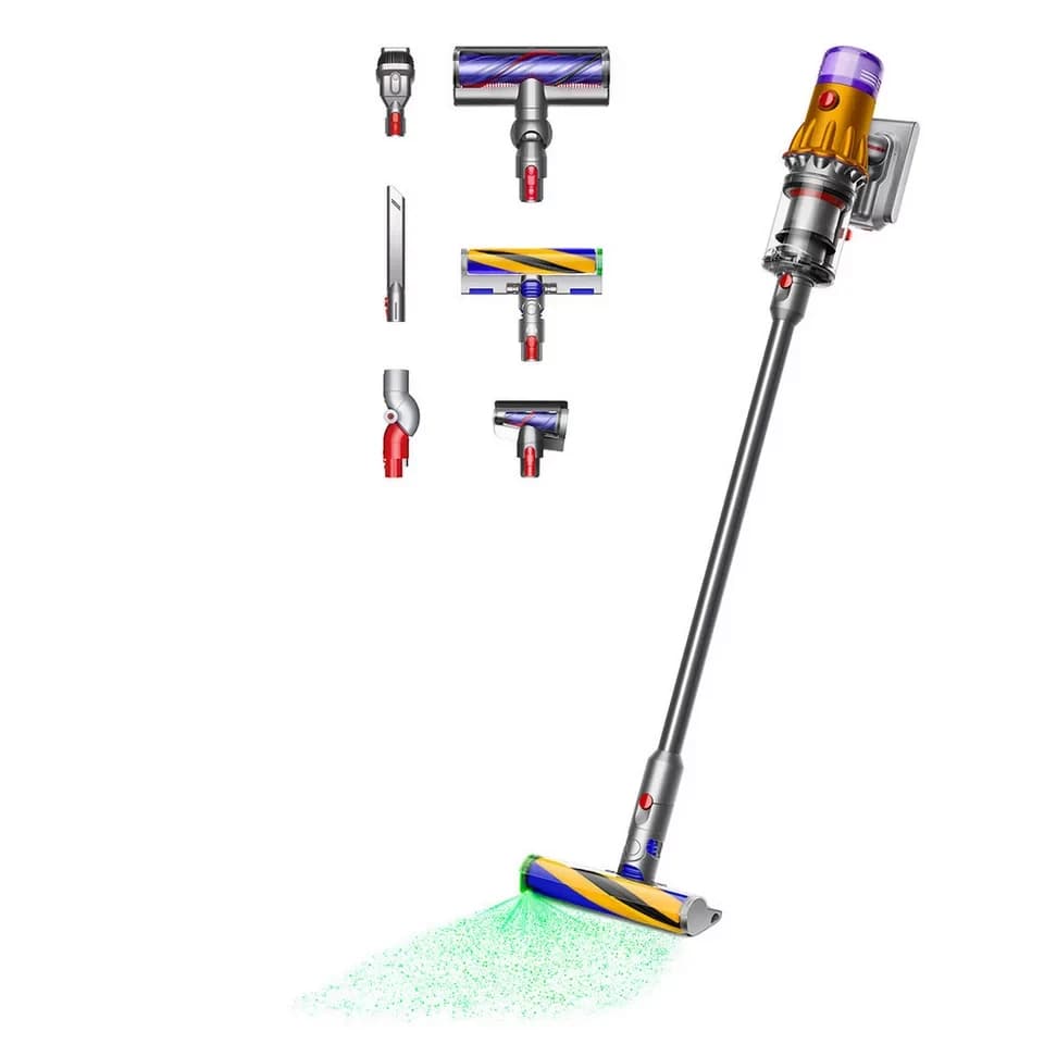 DYSON Akku-Hand-und Stielstaubsauger V12™ Detect Slim Absolute, 545 W, beutellos