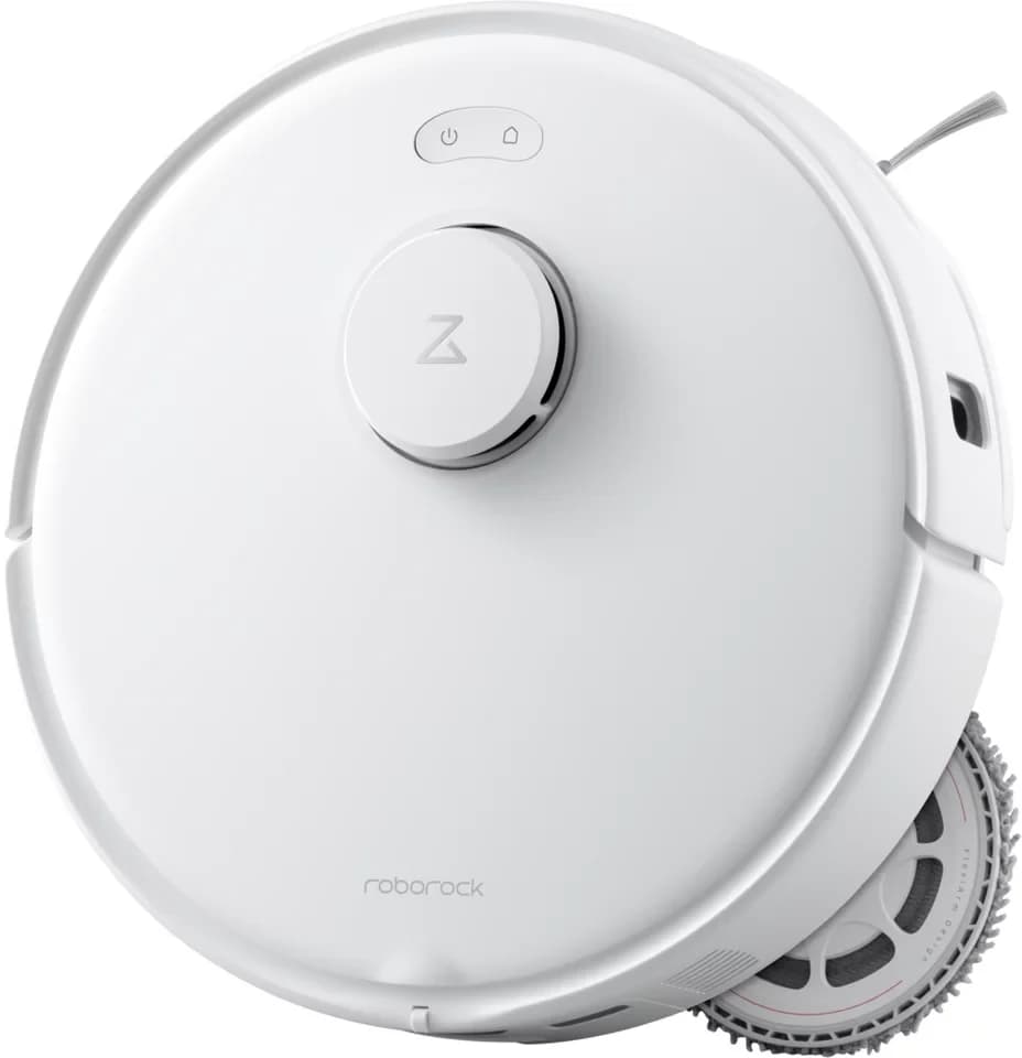 Roborock Saugroboter Qrevo Curv 5A1, mit Wischfunktion, automatisches Entleeren, 66 W, beutellos, Auffüllen intensiver und Moppwäsche bei 75 °C. - Thumbnail 6