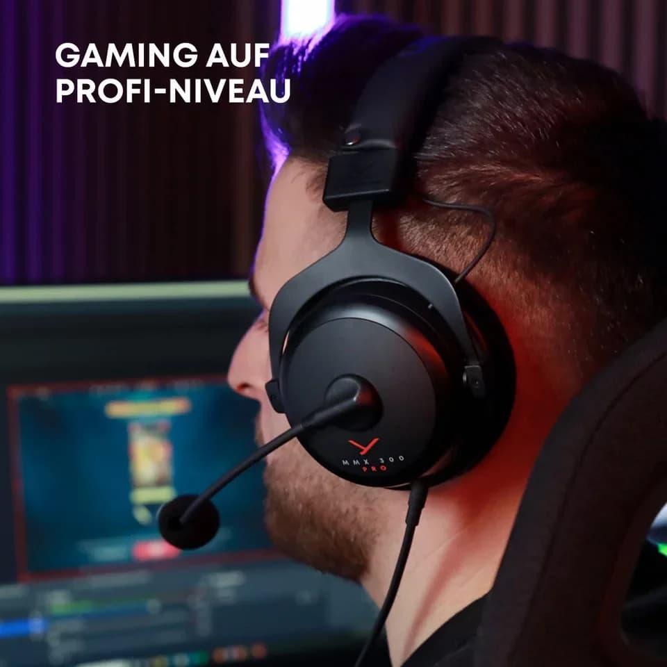 beyerdynamic MMX 300 PRO Gaming-Headset (geschlossene Bauweise, Made in Germany) - Thumbnail 3