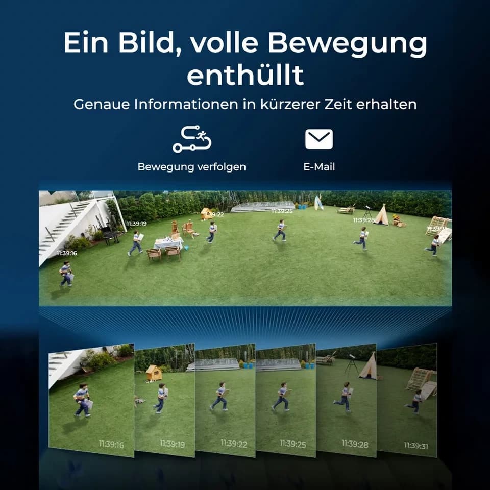 Reolink Überwachungskamera PoE 16MP Ultra HD, DUO 3 POE (Außenbereich, 1-tlg., Dual-Objektiv,180° Pan,Farb-Nachtsicht,Person/Fahrzeug/Tier-Erkennung) - Thumbnail 6