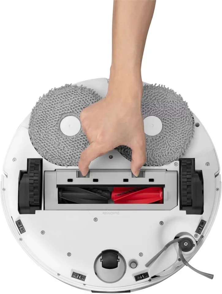 Roborock Saugroboter Qrevo Curv 5A1, mit Wischfunktion, automatisches Entleeren, 66 W, beutellos, Auffüllen intensiver und Moppwäsche bei 75 °C. - Thumbnail 10