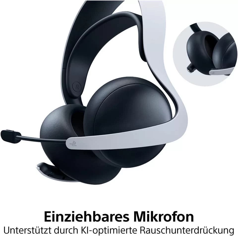 PlayStation 5 PULSE Elite™ Wireless-Headset Gaming-Headset (Multi-Point-Verbindung, Rauschunterdrückung, Stummschaltung, Bluetooth) - Thumbnail 7