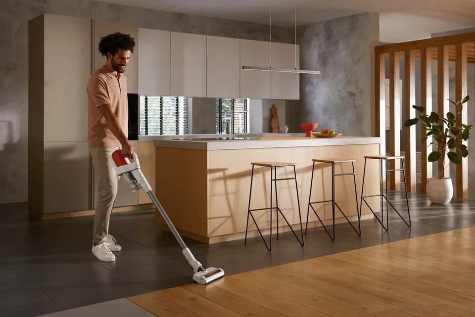 Miele Akku-Hand-und Stielstaubsauger Duoflex HX1 Akku Staubsauger, 2in1-Funktion, 3,15 kg leicht, 160 W, beutellos, Brilliantweiß Spacegrey Terrarot - Thumbnail 8