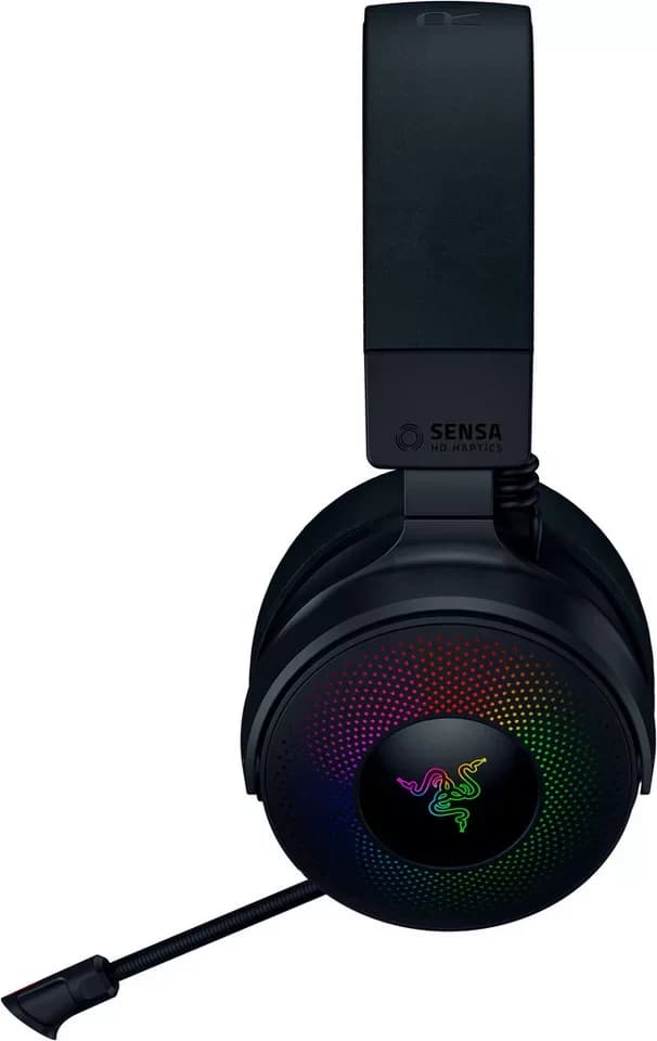 RAZER Kraken V4 Pro Gaming-Headset (Mikrofon abnehmbar, Stummschaltung, Wireless, Bluetooth) - Thumbnail 2
