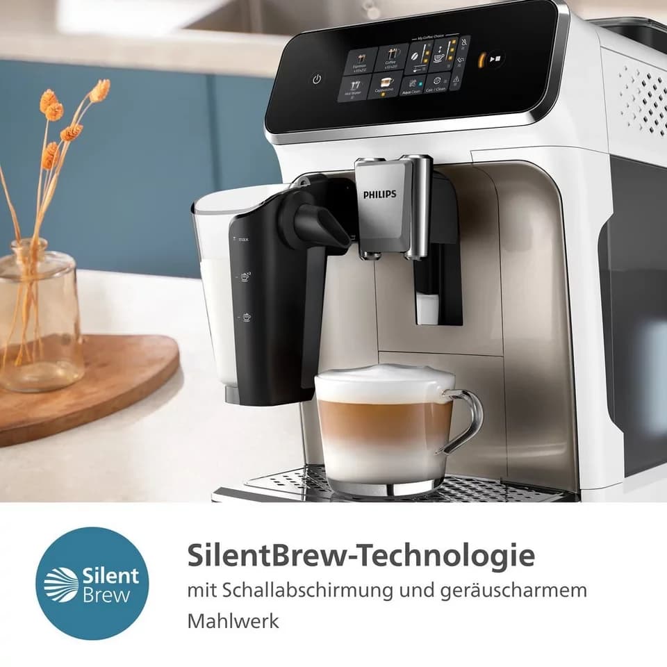 Philips Kaffeevollautomat EP2333/40 2300 Series, 4 Kaffeespezialitäten, mit LatteGo-Milchsystem - Thumbnail 5
