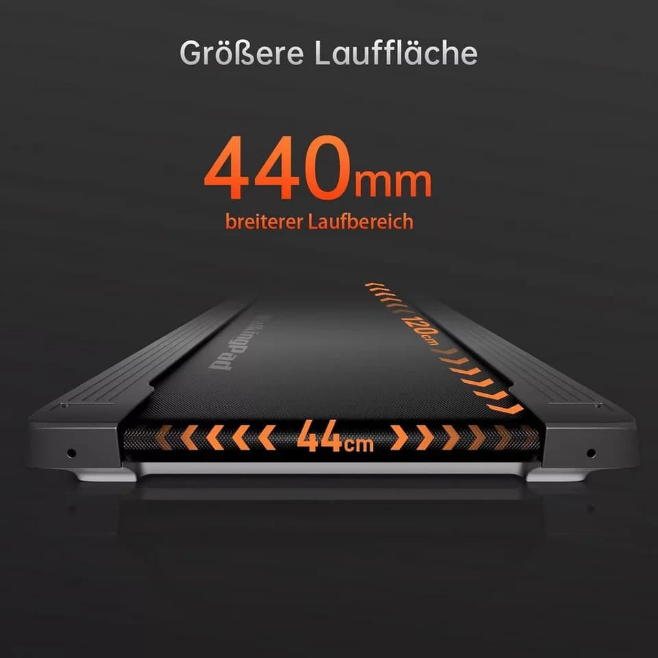 Kingsmith Laufband WalkingPad R3 Hybrid+ Klappbares Laufband, App Steuerung,Doppelfalttechnik,Manueller&automatischer Modus,1-12km/h - Thumbnail 8