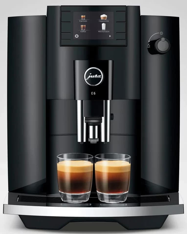 JURA Kaffeevollautomat 15802 E6 Full Black (EC) - Thumbnail 4
