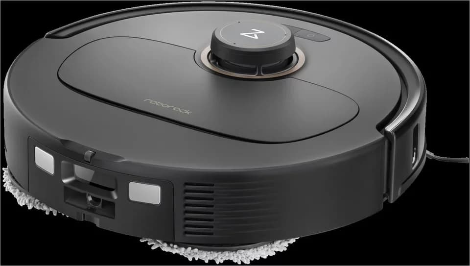 Roborock Saugroboter mit Wischfunktion Roborock QREVO MaxV Black, FlexiArm Design, 70,56 W, Reactive AI Hinderniserkennung, 7.000 PA HyperForce - Thumbnail 3