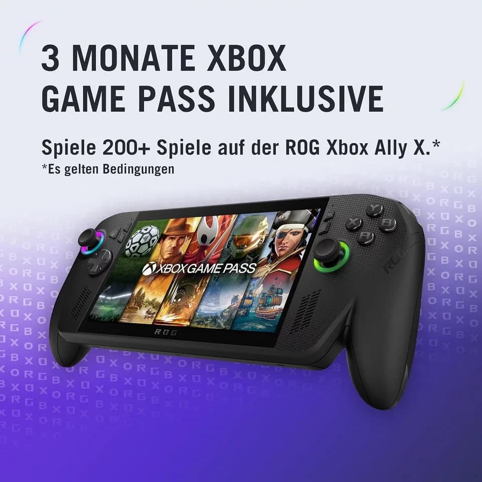 Asus ASUS ROG Xbox Ally X RC73XA-NH011W, Portable Gaming-Konsole mit Ryzen Z2 Prozessor - Thumbnail 7