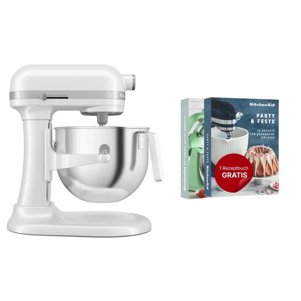 KitchenAid Küchenmaschine KitchenAid Küchenmaschine mit Schüsselheber 6,6 L Heavy Duty 5KSM70JPX