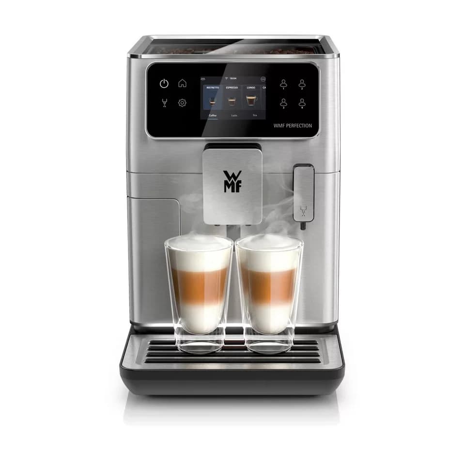 WMF Kaffeevollautomat Perfection 640 CP812D10, besonders leise, hochwertiges Gehäuse, LED-Ambient-Light