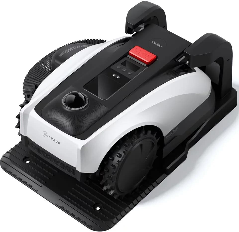 ECOVACS Rasenmähroboter GOAT O1200 LiDAR PRO, bis 1200 m² Rasenfläche, (Trimmer (8500 rpm), mit bahnbrechender Dual-LiDAR Navigation für Gärten - Thumbnail 3