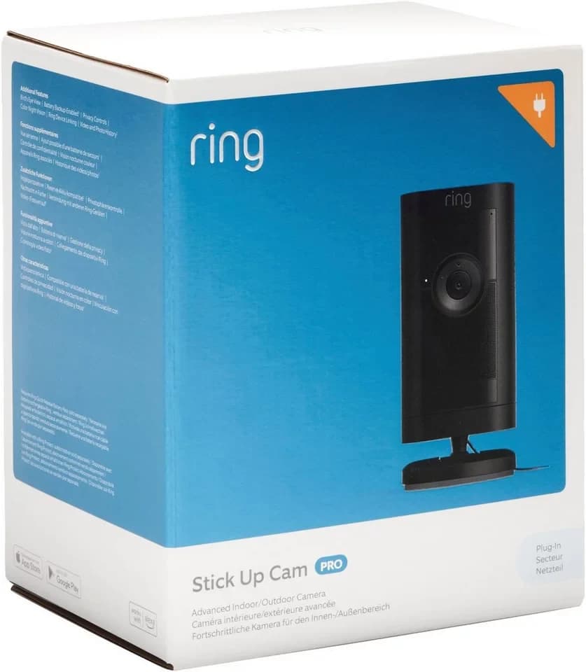 Ring Überwachungskamera Stick Up Cam Pro Netzstecker (Innenbereich, Außenbereich) - Thumbnail 10