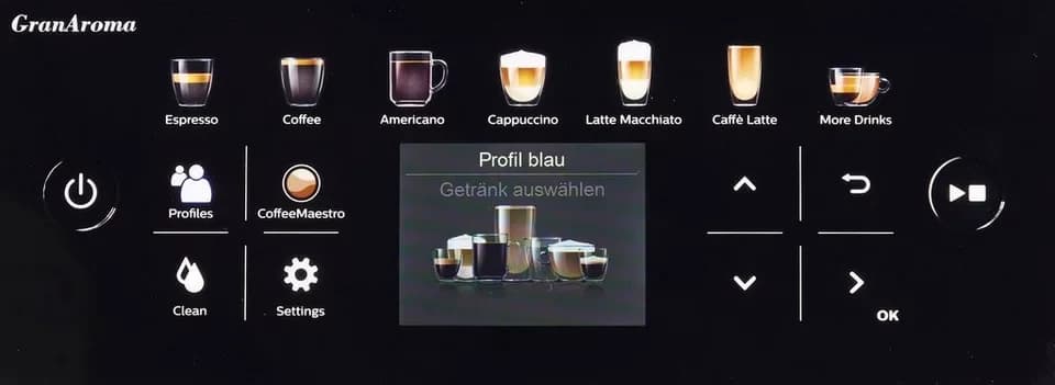 Saeco Kaffeevollautomat SM6580/50 GranAroma, 14 Kaffeespezialitäten, 4 Benutzerprofilen und TFT Display - Thumbnail 6