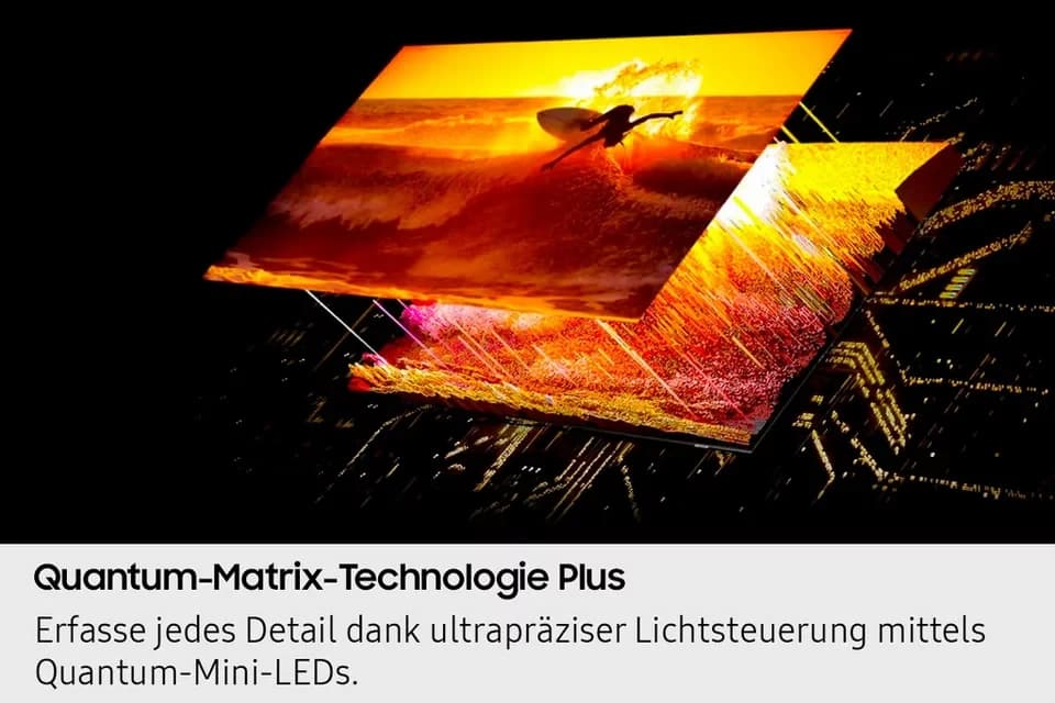 Samsung GQ85QN85FAU QLED-Fernseher (214 cm/85 Zoll, 4K Ultra HD, Smart-TV, NQ HDR+, 4K AI Upscaling, Dolby Atmos & AI Sound, Gaming bis zu 144Hz) - Thumbnail 8