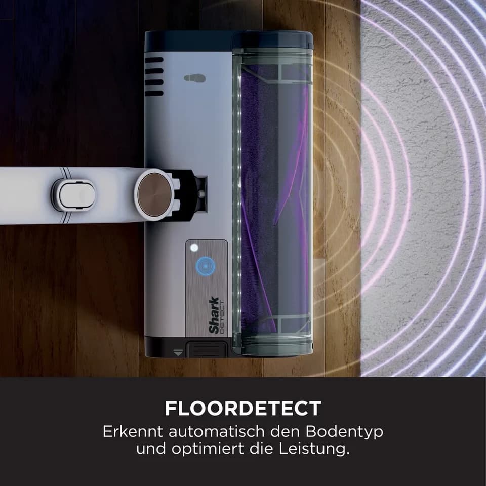 Shark Akku-Bodenstaubsauger Detect Clean & Empty IW3612EU, 240 W, beutellos - Thumbnail 3