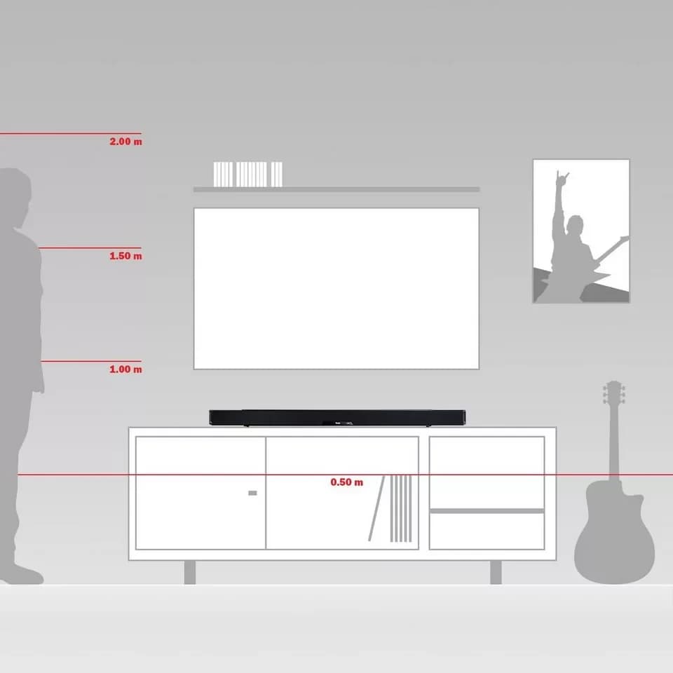 Teufel CINEBAR LUX Soundbar (HDMI, Bluetooth, 150 W, 12 High-Performance-Töner, integriertem Subwoofer, Dynamore® Ultra/3D) - Thumbnail 9