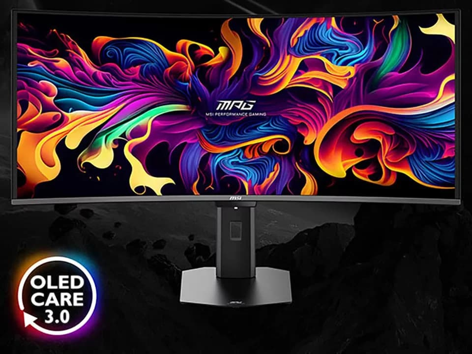 MSI MPG 341CQR QD-OLED X36 Curved-Gaming-OLED-Monitor (86 cm/34 ", 3440 x 1440 px, UWQHD, 0,03 ms Reaktionszeit, 360 Hz, QD-OLED) - Thumbnail 7
