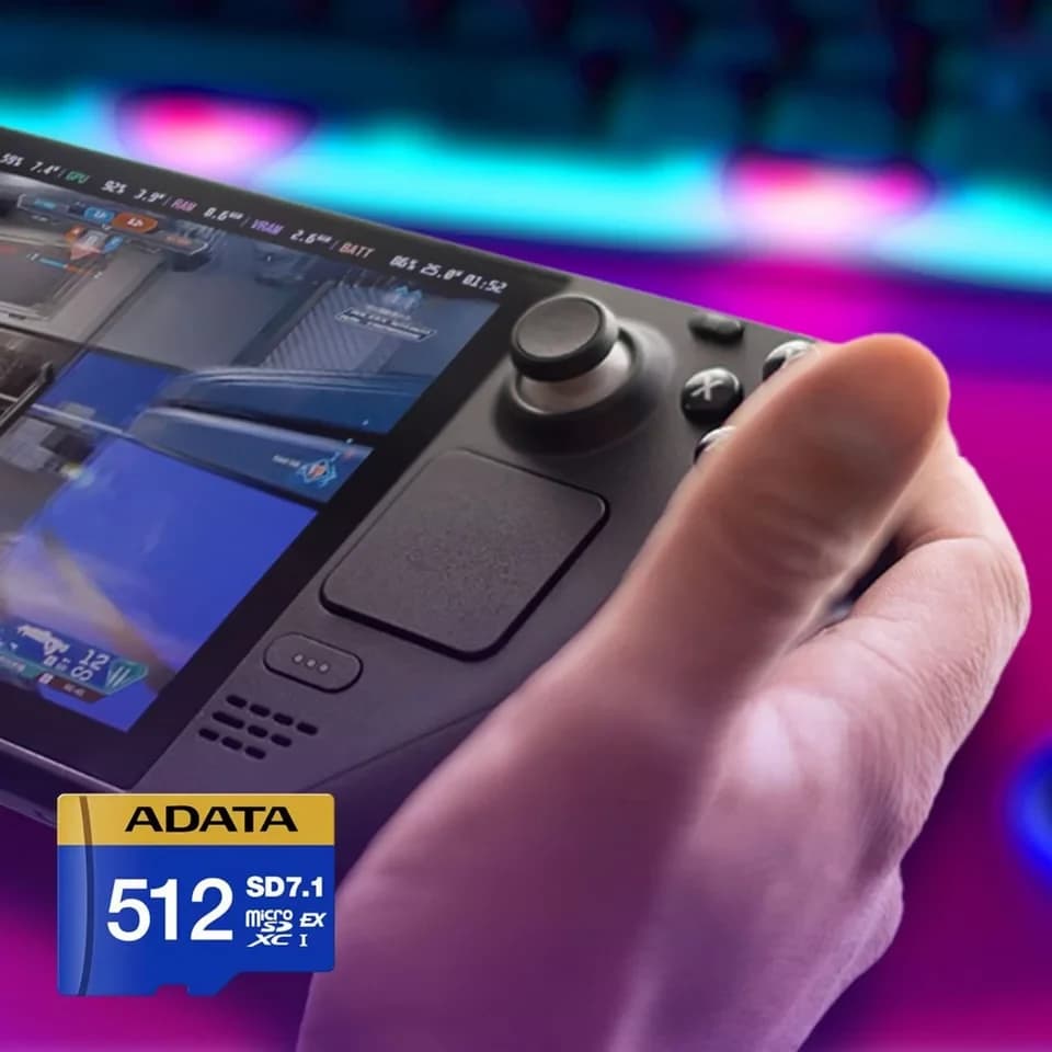 ADATA mSD EXPRESS SWITCH 2 512GB PCIe U3 C10 V30 Micro SD-Karte - Thumbnail 5