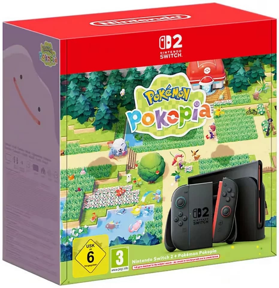 Nintendo Switch 2 Switch 2 Konsole Pokémon Pokopia Digital Download Code Bundle (Bundle)