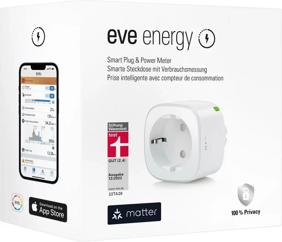 EVE Steckdose Energy Smarte (Matter) 2er-Pack - Thumbnail 4