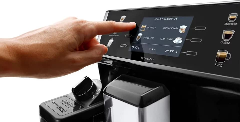De'Longhi Kaffeevollautomat PrimaDonna Class ECAM550.65.SB - Perfekter Milchschaum, 5 Kaffeestärken, Mein Kaffee" Funktion, 3,5'' Farbdisplay - Thumbnail 3