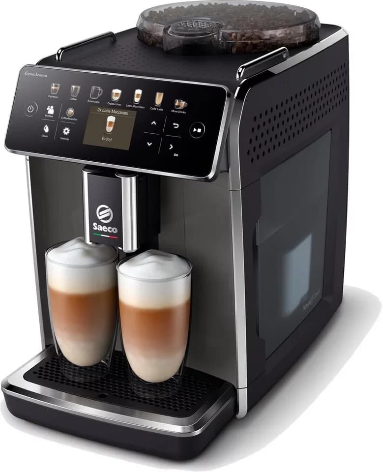 Saeco Kaffeevollautomat SM6580/50 GranAroma, 14 Kaffeespezialitäten, 4 Benutzerprofilen und TFT Display - Thumbnail 10