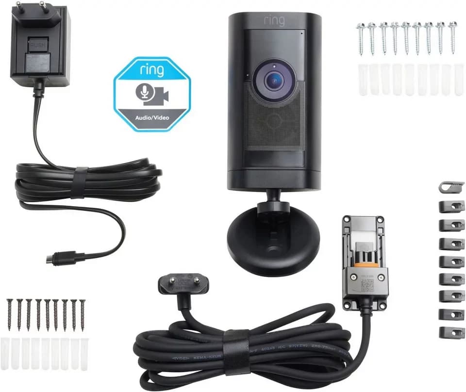 Ring Überwachungskamera Stick Up Cam Pro Netzstecker (Innenbereich, Außenbereich) - Thumbnail 9