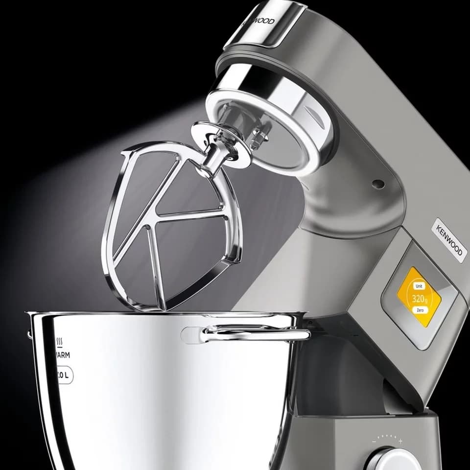 KENWOOD Küchenmaschine Titanium Chef Patissier XL Küchenmaschine KWL90.004SI, 1400 W, 7 l Schüssel - Thumbnail 4