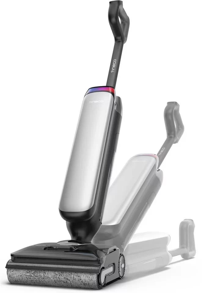 Tineco Nass-Trocken-Sauger Floor One S9 Artist Premium, 180° Grad Neigungswinkel, Selbstantrieb, 230 W, beutellos, 50 Min Akku, Automatische Anpassung der Saugleistung, Selbstreinigung