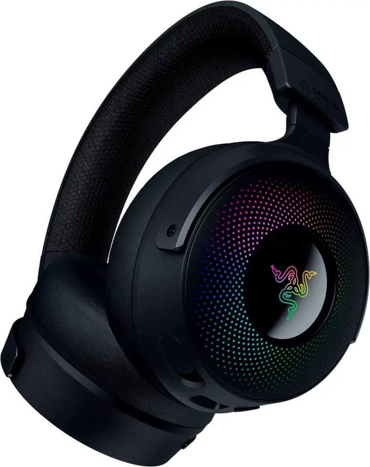 RAZER Kraken V4 Pro Gaming-Headset (Mikrofon abnehmbar, Stummschaltung, Wireless, Bluetooth) - Thumbnail 5