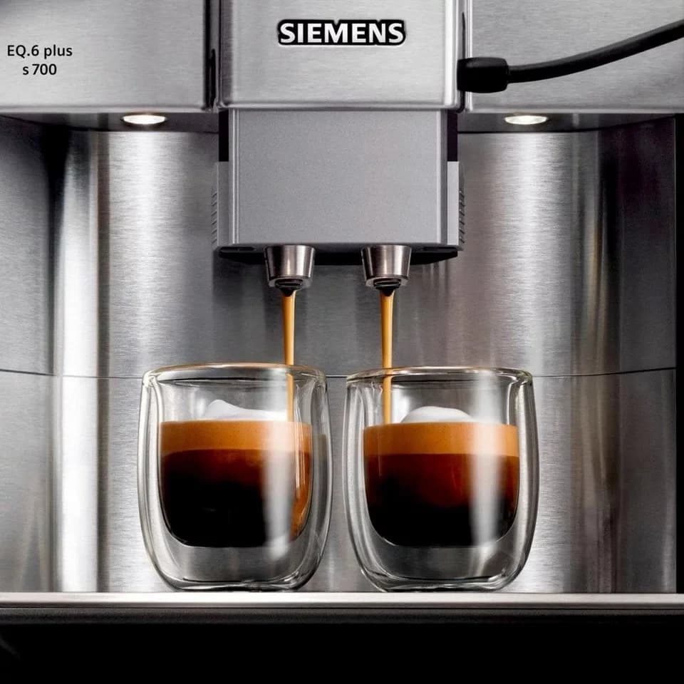 SIEMENS Kaffeevollautomat EQ6 plus s700 TE657503DE, Doppeltassenfunktion, Keramikmahlwerk, viele Kaffeespezialitäten, automatische Dampfreinigung, edelstahl - Thumbnail 8