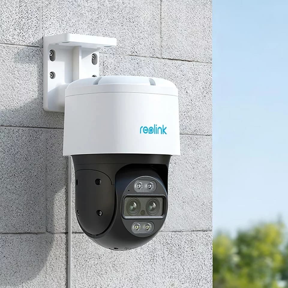 Reolink Überwachungskamera Trackmix Series P760 intelligente 4K PoE PTZ-Kamera (mit zwei Objektiven, 6x Hybridzoom und Nachverfolgung, intelligente Personen-, Fahrzeug- und Haustiererkennung, 2-Wege-Audio) - Thumbnail 4