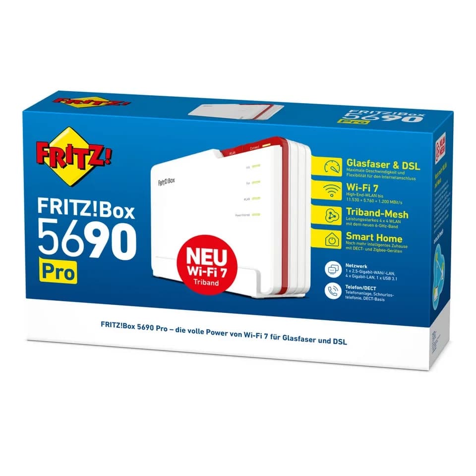 Fritz! FRITZ!Box 5690 Pro WLAN-Router - Thumbnail 4