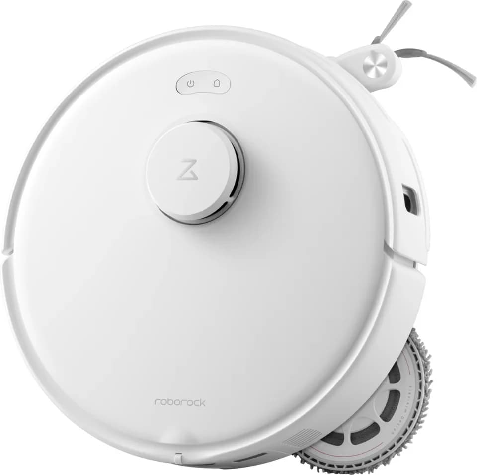 Roborock Saugroboter Qrevo Curv 5A1, mit Wischfunktion, automatisches Entleeren, 66 W, beutellos, Auffüllen intensiver und Moppwäsche bei 75 °C. - Thumbnail 7