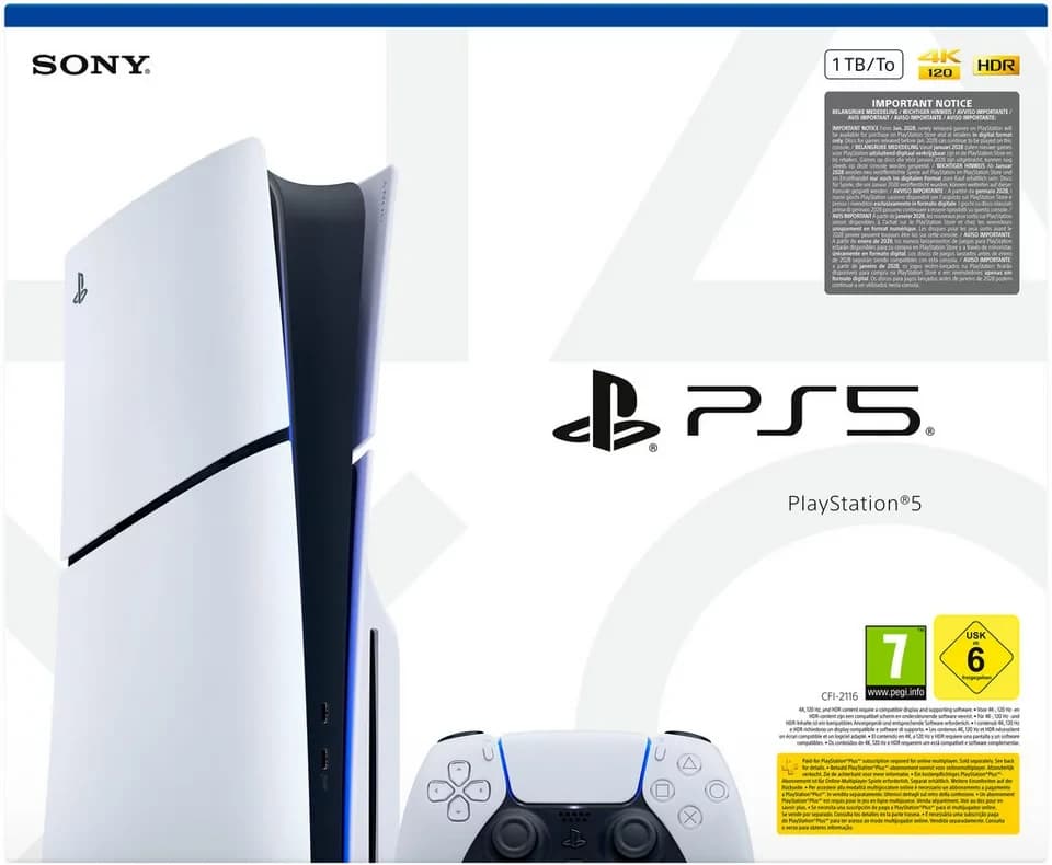 PlayStation 5 PS5 Disk Edition (Slim) 1TB - Thumbnail 7