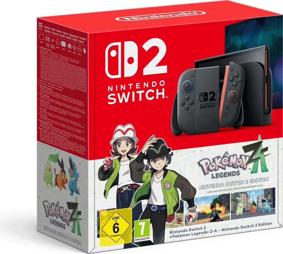 Nintendo Switch 2 Nintendo Switch 2 Konsole Bundle mit Pokemon-Legenden Z-A (Code) - Thumbnail 9