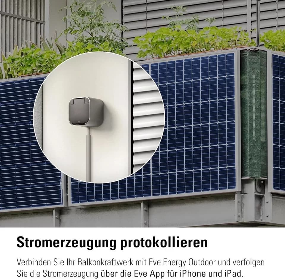 EVE Steckdose Eve Energy Outdoor-Smarte Außensteckdose mit Verbrauchsmessung - Thumbnail 8