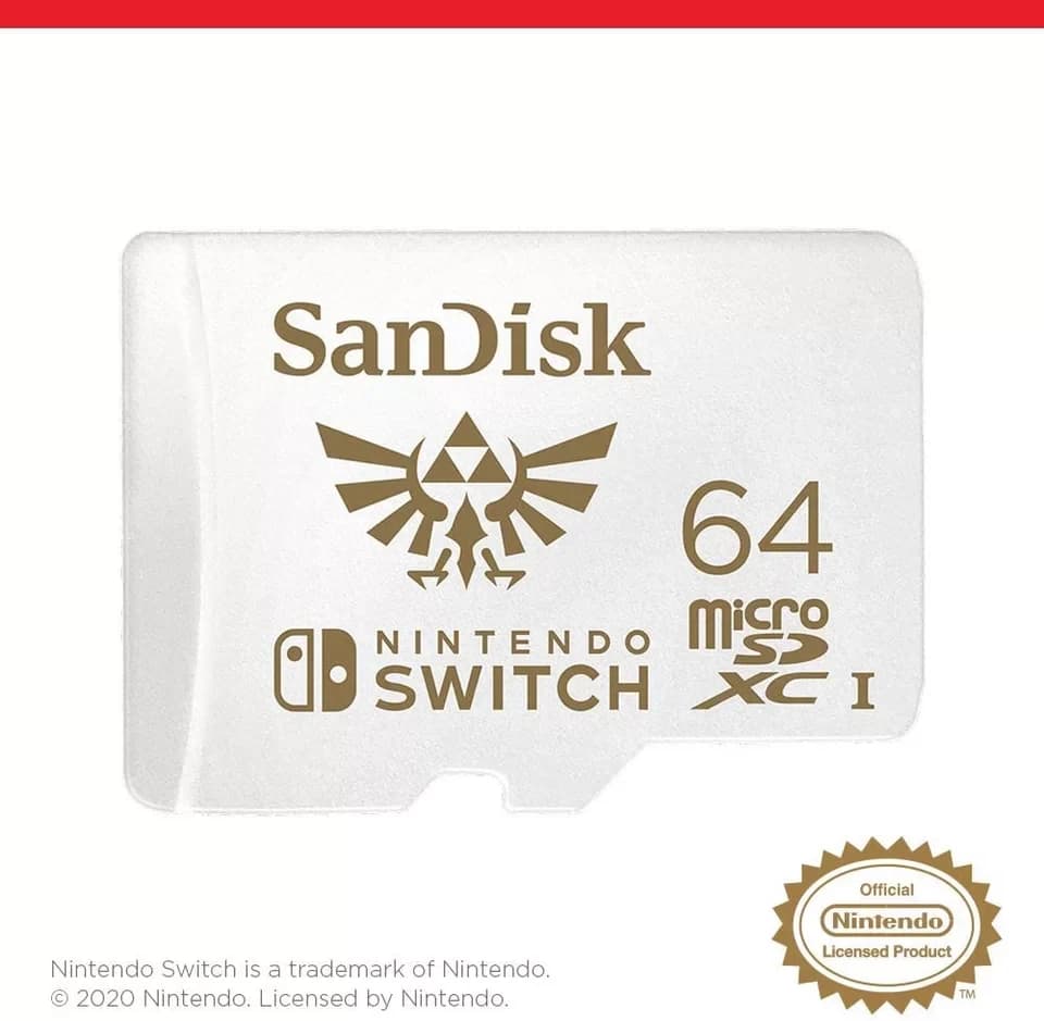 Sandisk MicroSD Karte für Nintendo® Switch™ 32GB 64GB 128GB 256GB Speicherkarte (Für Switch 1 - 64 GB) - Thumbnail 3