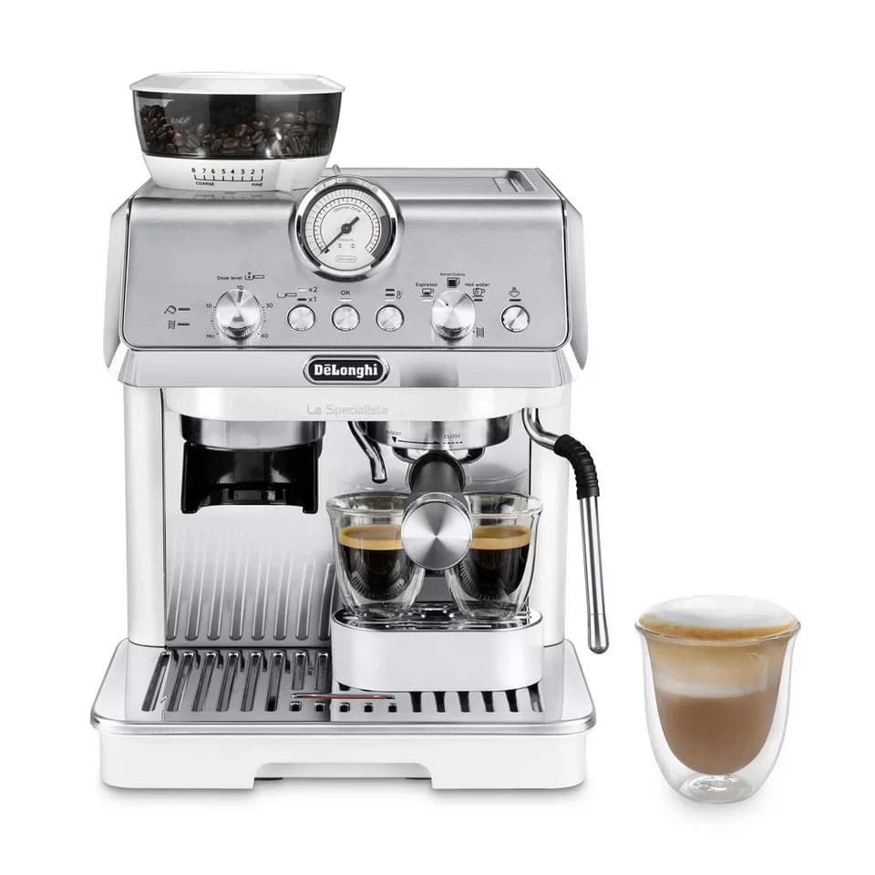 De'Longhi Espressomaschine La Specialista Arte EC9155.MB, 15 Mahlgrade, 3 Temperaturen, Milchschaumdüse