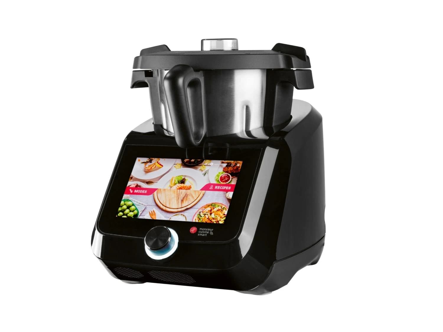 SilverCrest Monsieur Cuisine smart »SKMS 1200 C1« Küchenmaschine mit Kochfunktion, schwarz
